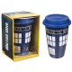 Taza de viaje Dr Who Tardis