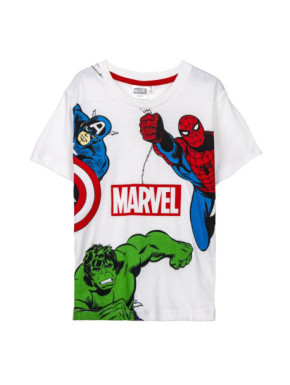 CAMISETA CORTA SINGLE JERSEY AVENGERS