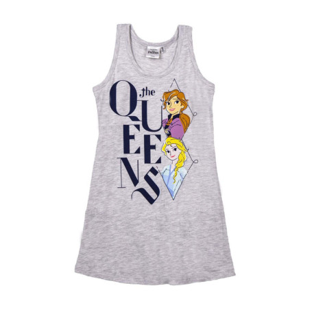 VESTIDO SINGLE JERSEY ACCESORIOS FROZEN