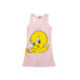 VESTIDO SINGLE JERSEY ACCESORIOS LOONEY TUNES PIOLIN
