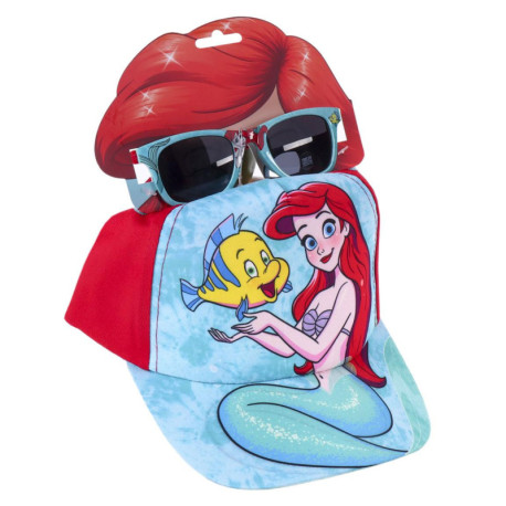 GORRA SET GAFAS DE SOL PRINCESS LA SIRENITA