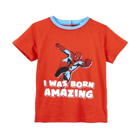 T-shirt bébé Spiderman à manches courtes