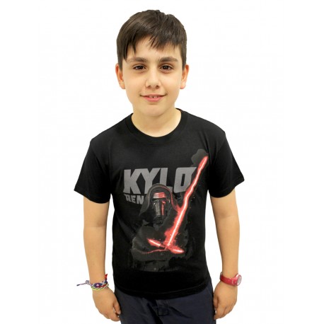 T-Shirt Bambino Kylo Ren Rosso