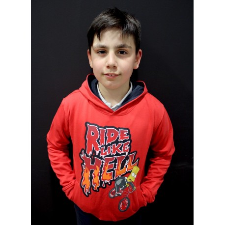 Los Simpsons sudadera infantil