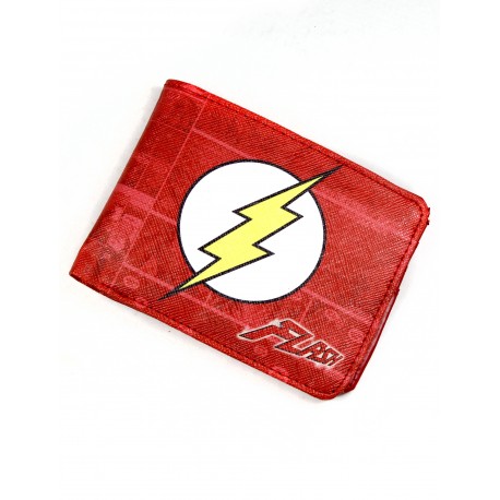 Cartera Flash red comic