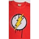 T-shirt met Vintage Flash