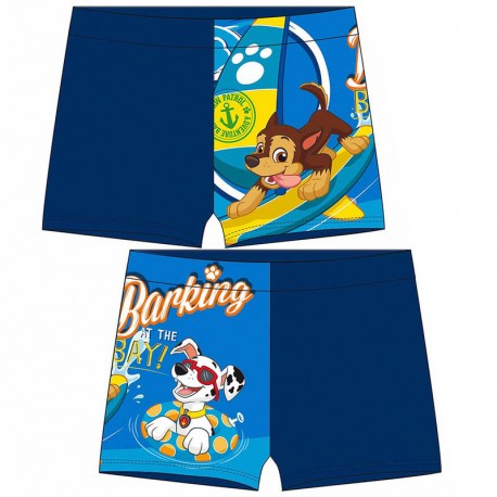 Maillot de bain boxer garçon Patrouille de l'aboiement du Chien