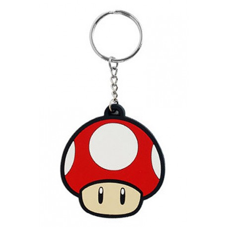 Nintendo keychain en caoutchouc Super champignon