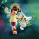 Digimon, de cijfers van Hikari Yagami en Tailmon