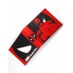 Cartera caucho Deadpool relieve