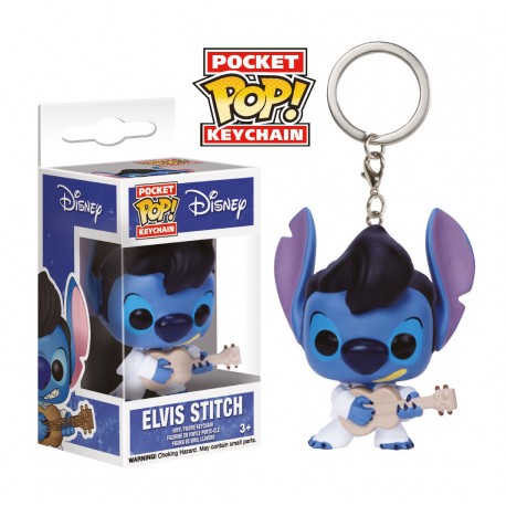 Keychain mini Funko Pop Elvis Stitch