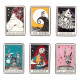 Pesadilla antes de Navidad Chapas esmaltadas Blind Box Tarot Card Surtido (12)