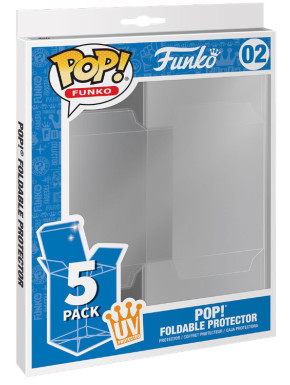 Protector de Funko POP! oficial pack de 5 unidades