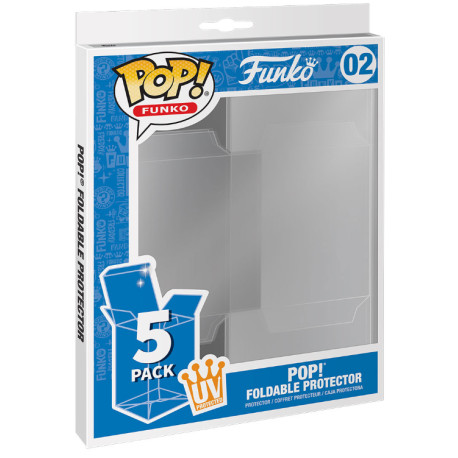 Protector de Funko POP! oficial pack de 5 unidades
