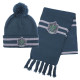 Ensemble chapeau et écharpe Serpentard Harry Potter