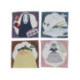 El viaje de Chihiro Pack de 4 Posavasos Characters