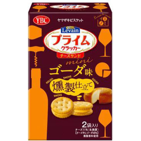 Galletas YBC sabor queso ahumado 76g