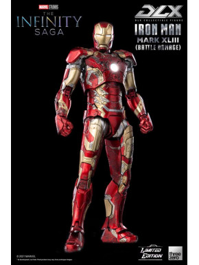 Figura 1:12 DLX Iron Man Mark 43 edición batalla