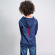 SUDADERA CON CAPUCHA COTTON BRUSHED MARVEL