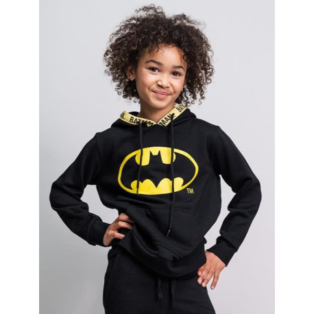 SUDADERA CON CAPUCHA COTTON BRUSHED BATMAN