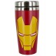 Glass Thermos Iron Man Face