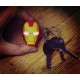 Keychain with light Iron Man