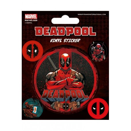 Set di adesivi in Vinile di Deadpool