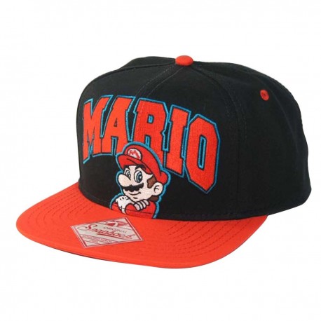 Geborduurde cap Super Mario