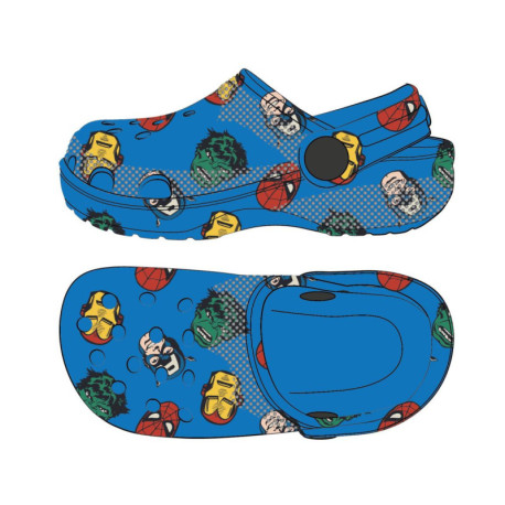 Sabots Avengers Marvel, chaussures confortables et officielles