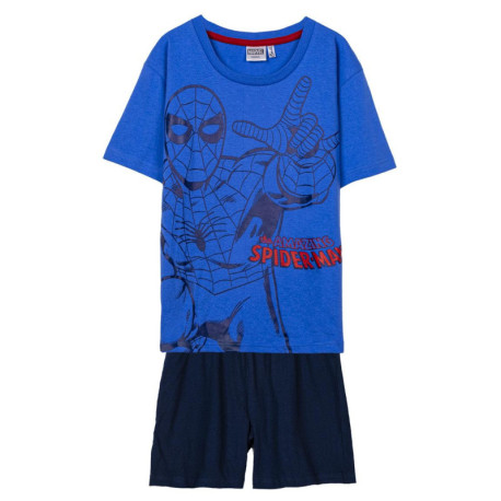 PIJAMA CORTO SINGLE JERSEY SPIDERMAN