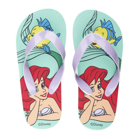 Tongs princesse Disney turquoise