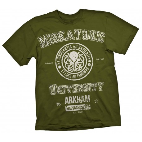 T-shirt de Miskatonic University vert