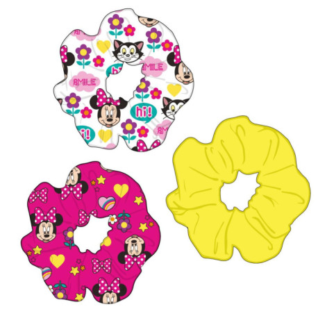 Set de 3 chouchous Minnie Disney