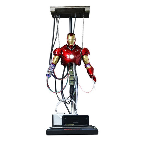 Iron Man Figura Movie Masterpiece 1/6 Iron Man Mark III (Construction Version) 39 cm