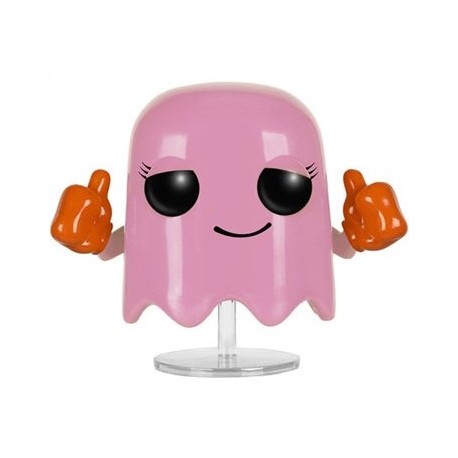 Funko Pop Clyde Pac-Man ghost pink pacman