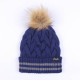 GORRO TRICOT POMPOM HARRY POTTER RAVENCLAW