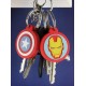 Set fundas de llaves Marvel