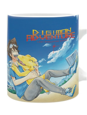 Mug duos Digimon Adventure