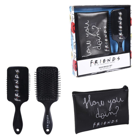 Conjunto de estojo e escova da série Friends