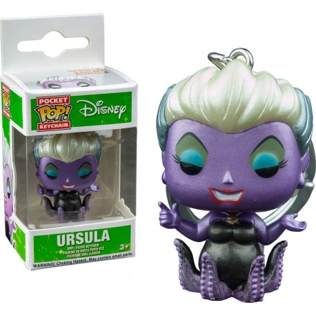 Llavero mini Funko Pop! Ursula metalizado