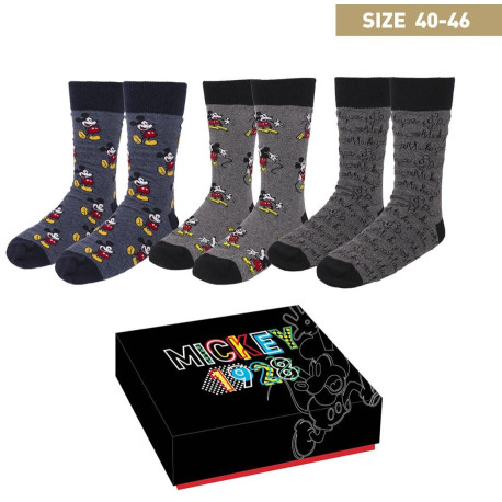 PACK CALCETINES 3 PIEZAS MICKEY