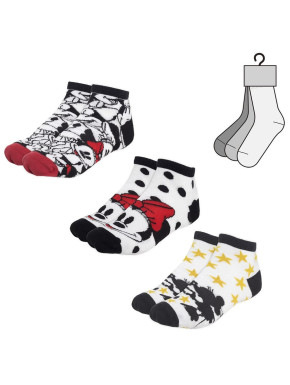 PACK CALCETINES TOBILLERO MINNIE