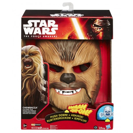 Elettronica maschera di Chewbacca con il suono