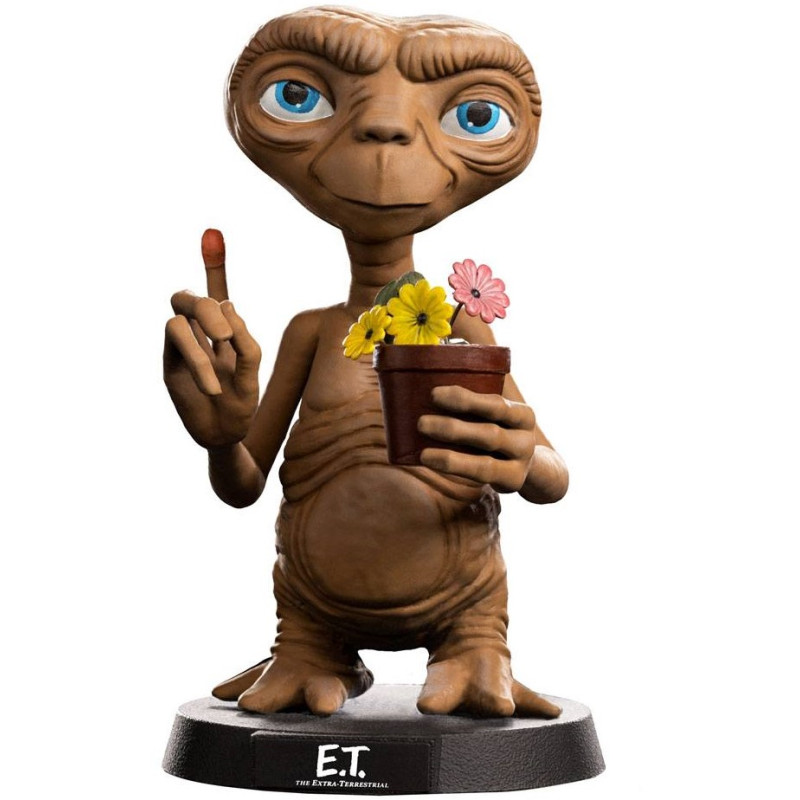 Figura E.T. El Extraterrestre con Luz y Sonido 9 cms