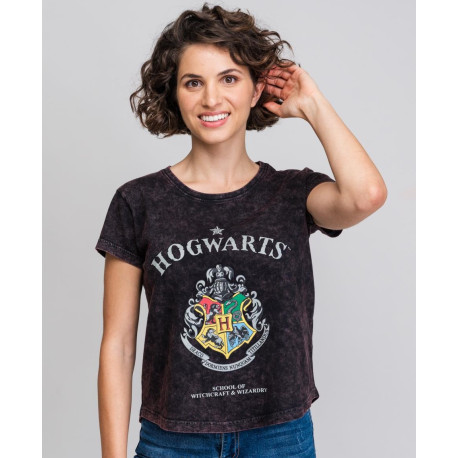 Camiseta Branca Harry Potter Feitiços de Hogwarts em Promoção na Americanas