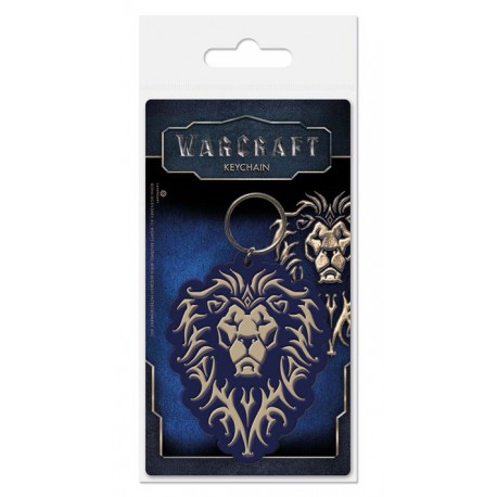 Keychain rubber Alliance Warcraft