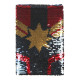 CUADERNO PREMIUM LENTEJUELAS CAPTAIN MARVEL