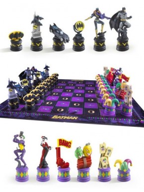 Batman Chess Dark Knight vs Joker