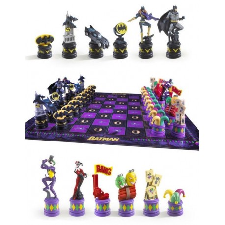 Batman Chess Dark Knight vs Joker