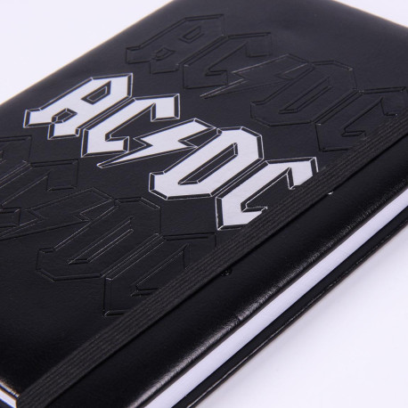 CUADERNO PREMIUM POLIPIEL ACDC
